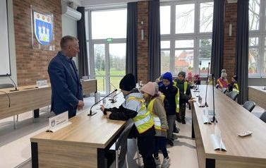 Odwiedziły nas przedszkolaki z Marynowych  7