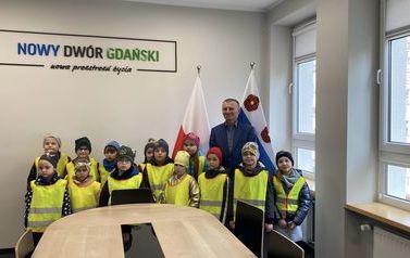 Odwiedziły nas przedszkolaki z Marynowych  9