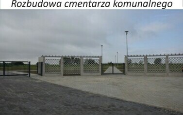 Rozbudowa cmentarza komunalnego
