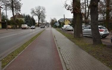 Ścieżka rowerowa ul.warszawska