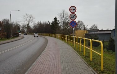 Ścieżka rowerowa ul.Warszawska  (1)