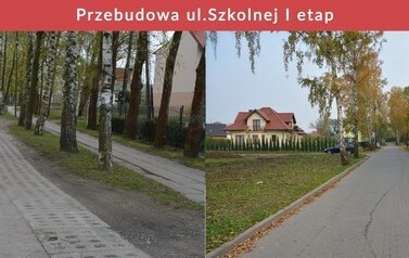Przebudowa ul.Szkolnej I etap