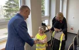 Odwiedziły nas przedszkolaki z Marynowych  8
