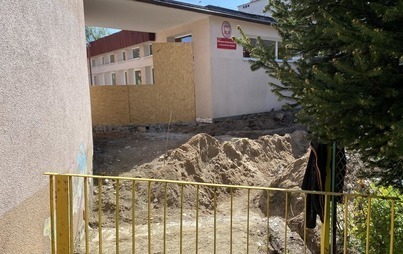 Zdjęcie do Trwa przebudowa schod&oacute;w w MP4