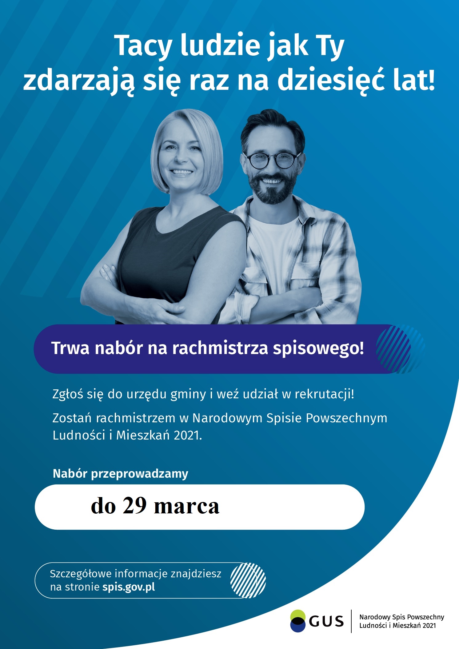 nabór na rachmistrzów - plakat
