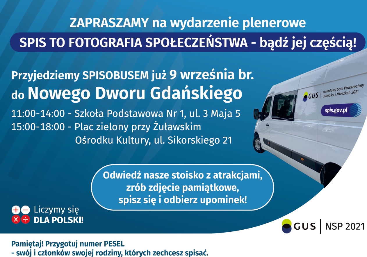 plakat informujący  NSP 