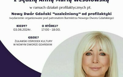 Zdjęcie do Spotkanie z Sędzią Anną Marią Wesołowską