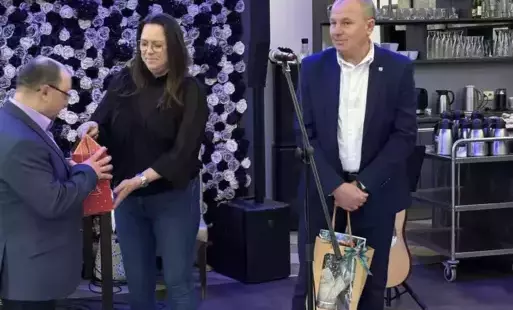 Zdjęcie do Spotkanie wigilijne Związku Niewidomych