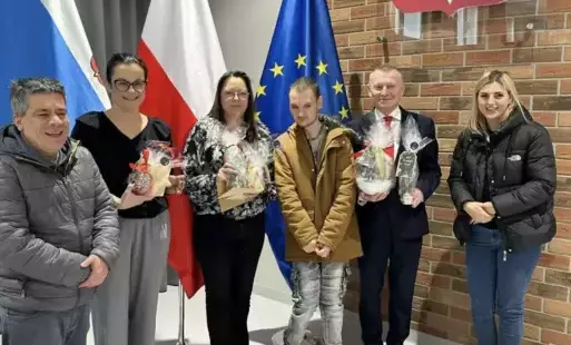 Zdjęcie do Odwiedzili nas podopieczni ŚDS Wierciny