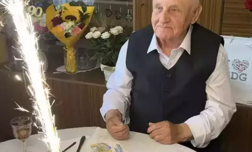 Zdjęcie do 90.urodziny Pana Mieczysława Formy