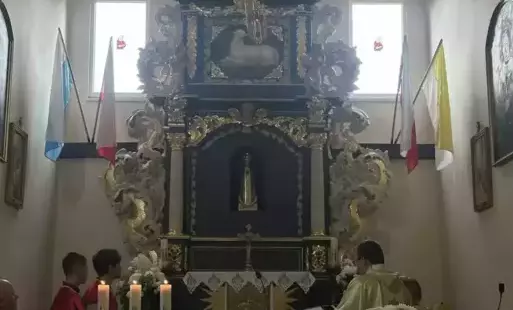 Zdjęcie do Odrestaurowano zabytkowy ołtarz w Wiercinach