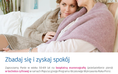 Zdjęcie do Bezpłatne badanie mammograficzne - 15 marca 
