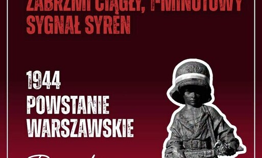 Zdjęcie do 1 SIERPNIA ZAWYJĄ SYRENY 