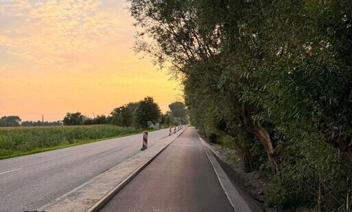 Zdjęcie do Trwa budowa ścieżki rowerowej NDG-Starocin