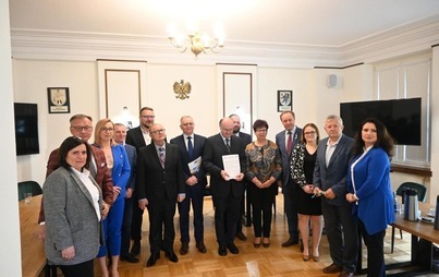 Zdjęcie do Rozmawiali o rozwoju kolejki wąskotorowej 