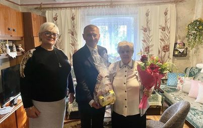 Zdjęcie do 92.urodziny Pani Genowefy Obara