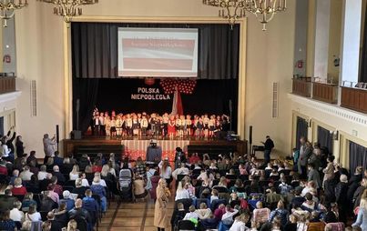 Zdjęcie do Przedszkolaki uczciły Niepodległość 