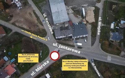 Zdjęcie do ZMIANA ORGANIZACJI RUCHU &ndash; BUDOWA RONDA 