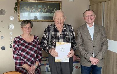 Zdjęcie do 91.urodziny Jana Kozłowskiego 