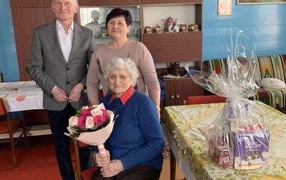 Zdjęcie do 91.urodziny Aliny Michałek 